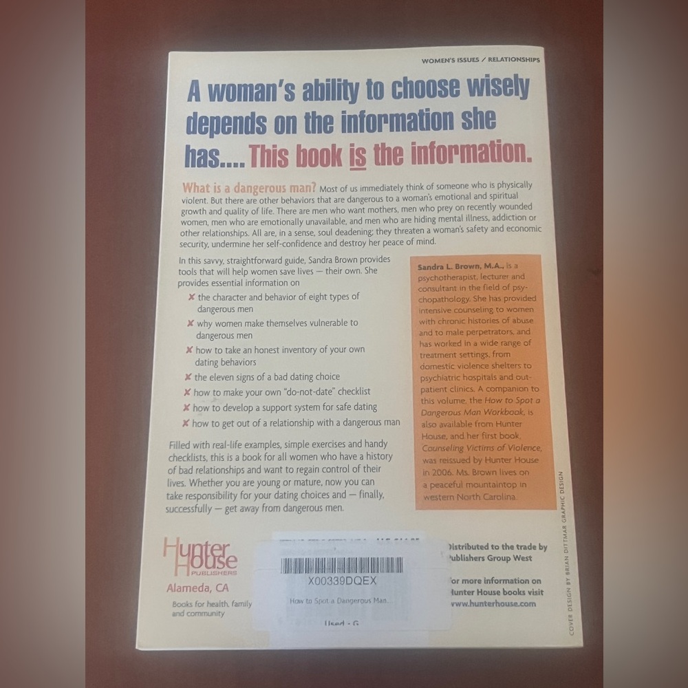 NEW How to Spot a Dangerous Man Book and Workbook Set - Picture 7 of 9